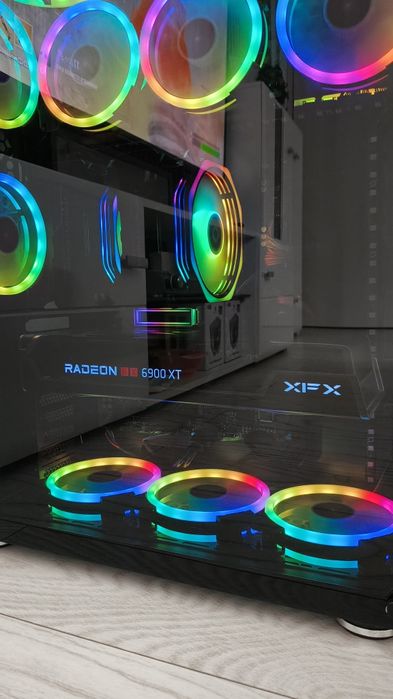 Vand / schimb XFX Merc 319 RX 6900XT 16gb/256biti, cutie, sigiliu, imp