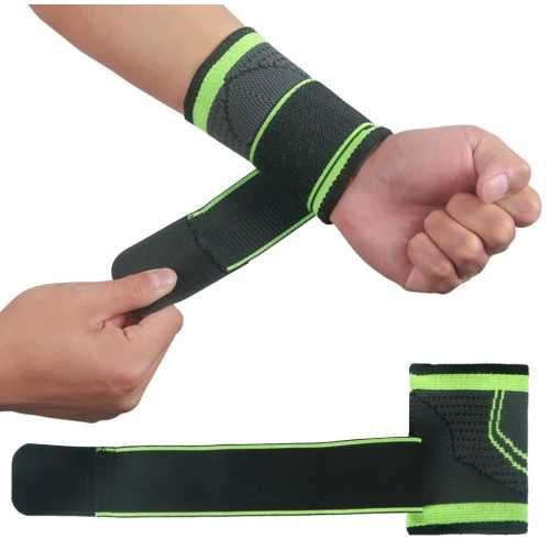 Накитници за фитнес тип ластичен бинт за китка , Комплект 2 броя
