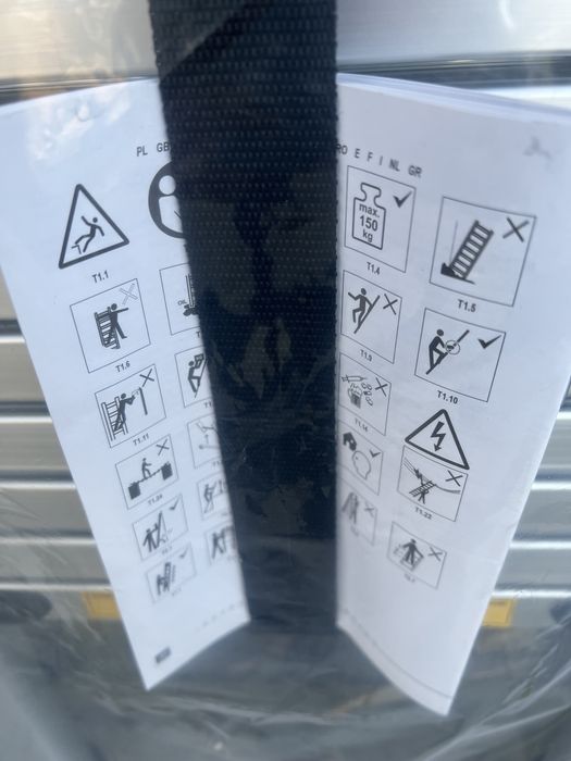 Стълба телескопична алуминиева 3.8м марка  Vorel