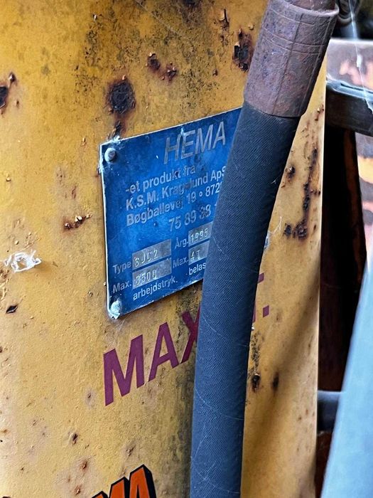 HEMA BJC2 – Cupă / Grapă Hidraulică – 4T – 1995 – 950 € net