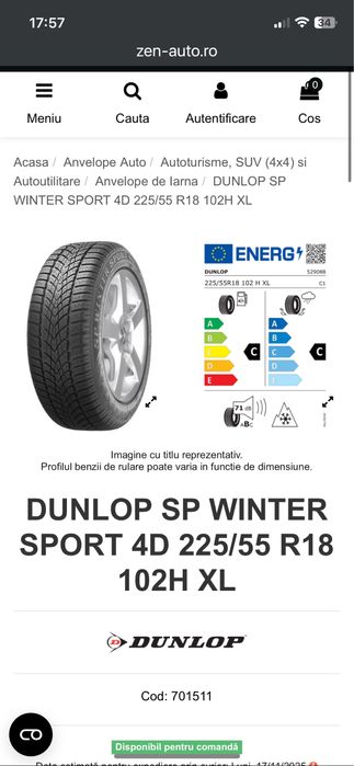Anvelope vara 225/55 R18 Michelin Primacy 4