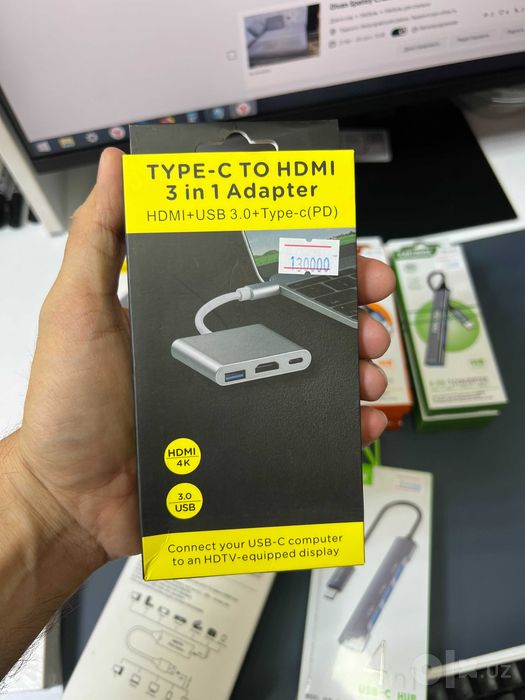 usb hub macbook air pro hdmi 4k usb 3 adapter