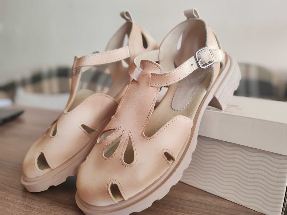 Сандали естествена кожа