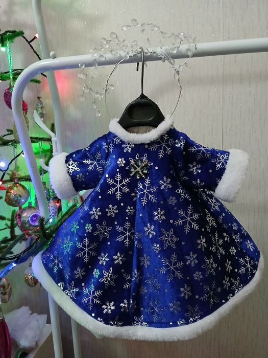 Кукла.Костюм СНЕГУРОЧКИ для куклы