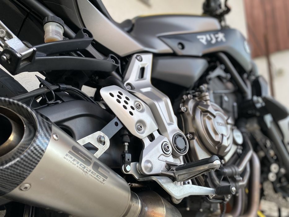 Yamaha MT 07 ABS limitat A2 istoric Yamaha