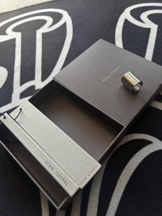 Rick owens cylinder ring