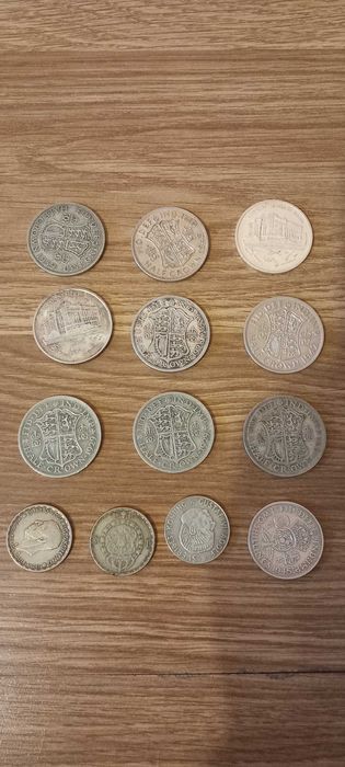 Lot 22monede argint 192 grame+ bonus