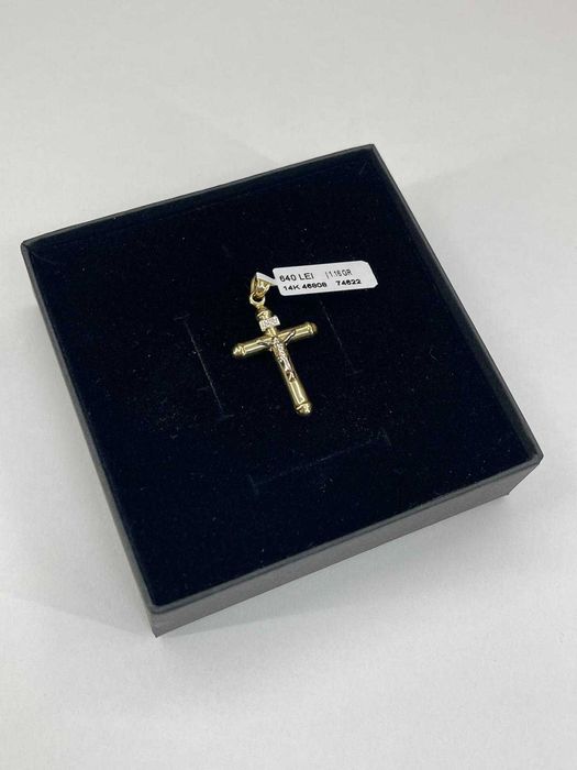 Cruce Aur 14 K / 1.16 Grame / Factura / Garantie #46808