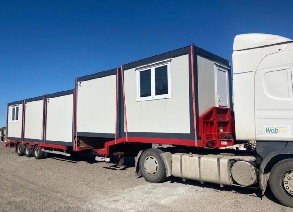 Vand containere modulare din profil zincat invelite cu panou izolat