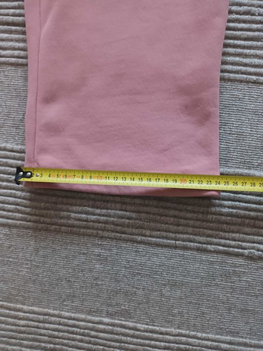 pantaloni de trening baggy roz crem marimea XL