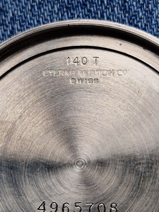 Ceas Eterna swiss made ,cal 1408,mecanic,an 1966