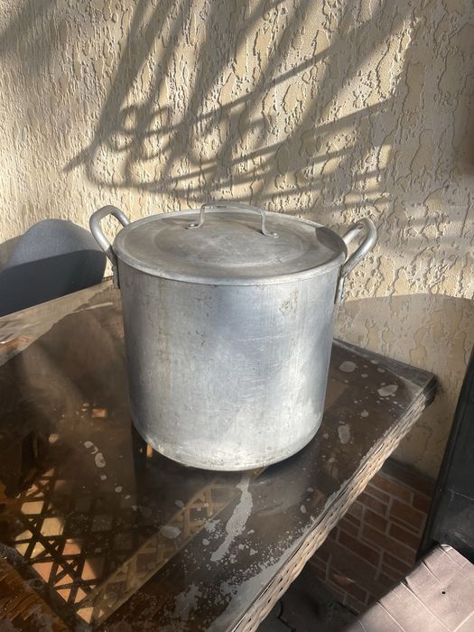 Алюминиевая кастрюля + бидон