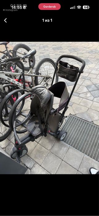 Велосипед коляска smart trike stroller