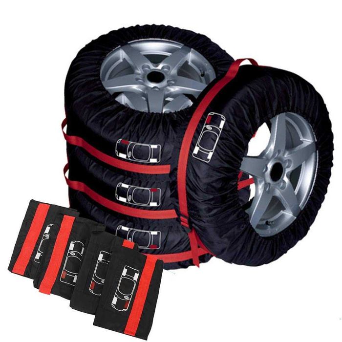 Комплект 4 Броя Калъфи за Резервни гуми 13 18 цола Калъфи за гуми