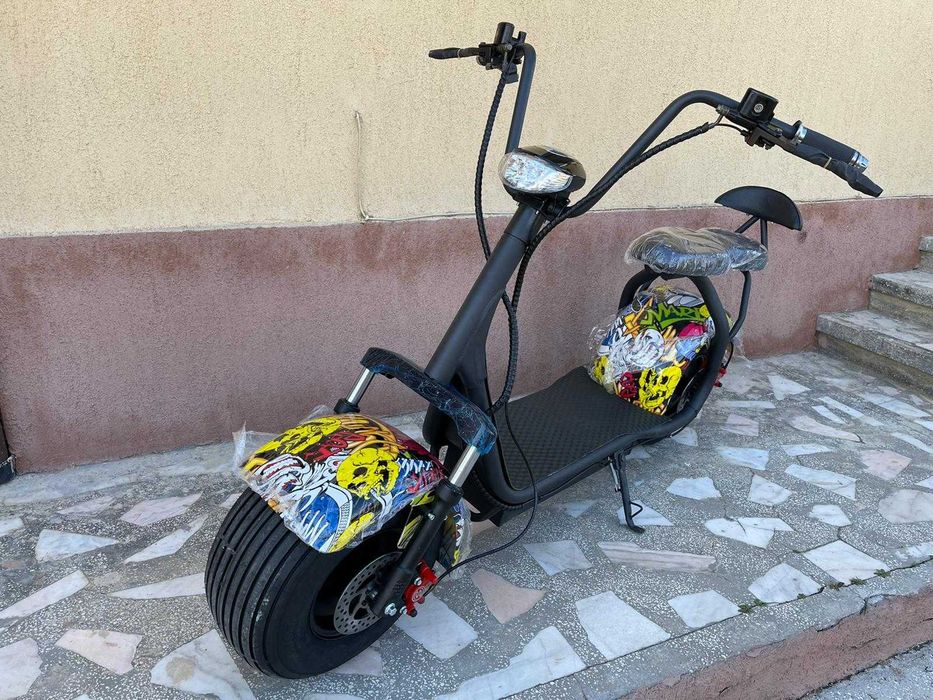 Scuter electric City Coco Harley, NOU fara permis + Garantie