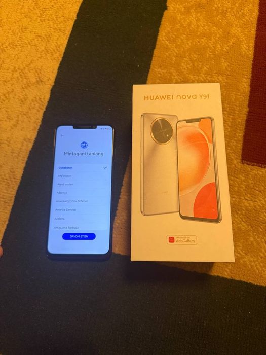 Huawei nova y91 arzon narxda