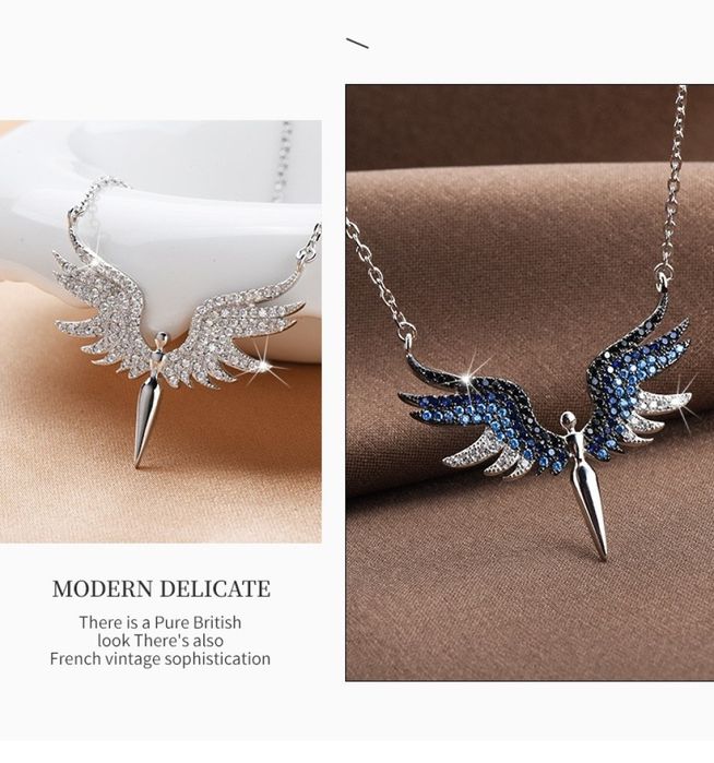 Стилно и нежно колие - АНГЕЛСКИ КРИЛА