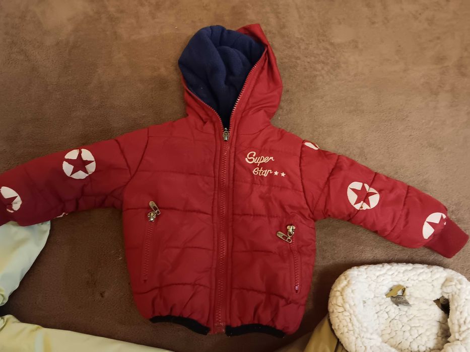 Детски зимни горници за момче 18месеца