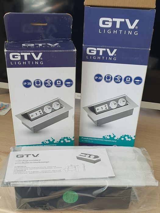 GTV AE-PB02GS-53 POP-UP кутия за вграждане