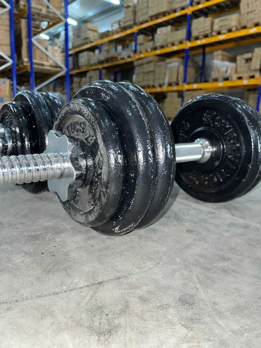 Set gantere 30 kg fier Gyronetics