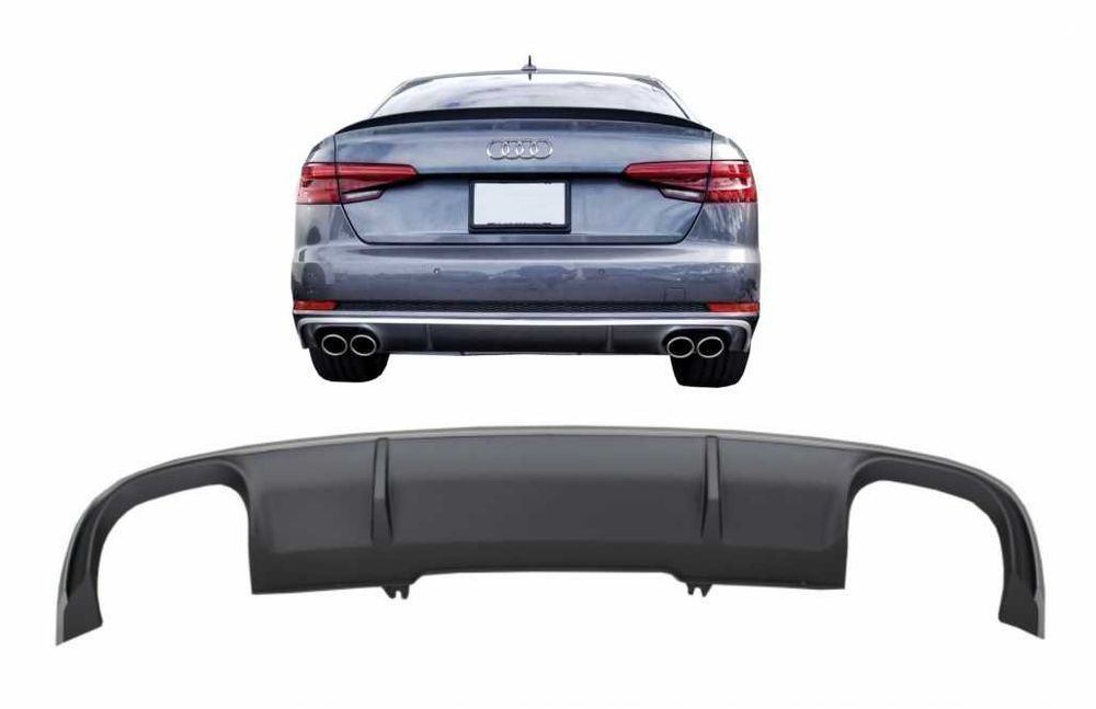 Difuzor Bara Spate AUDI A4 B9 8W (2016-2018) S4 Design Bara Standard