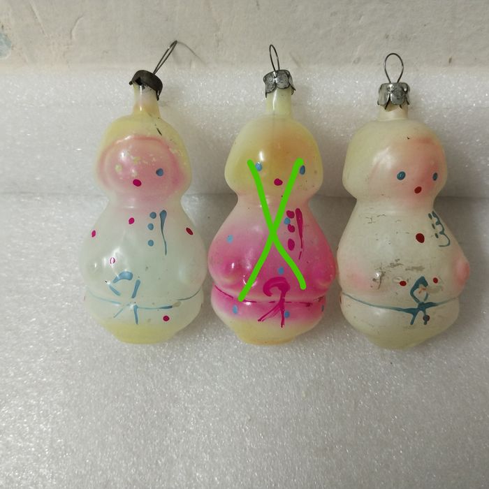 Ёлочные игрушки, СССР.