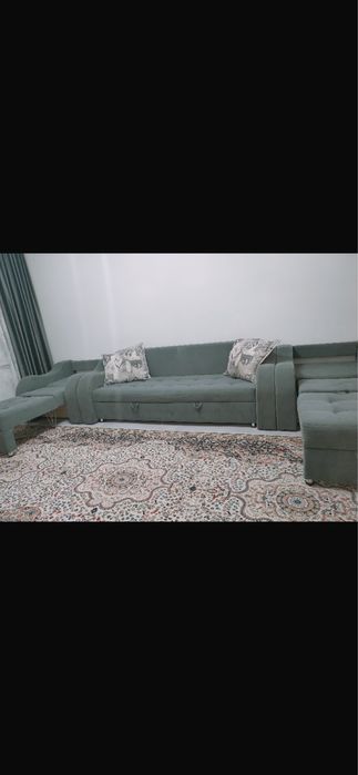Диван с раскладным креслом