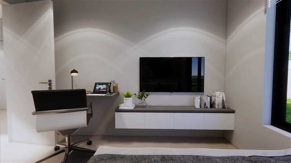 НА ИЗПЛАЩАНЕ - Евтина сглобяема къща с 2 спални, 65 кв. м