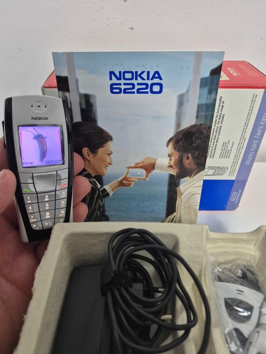Nokia 6220 fullbox (carcasa originala noua)