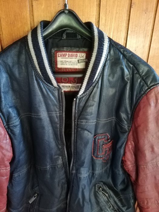 Geaca piele Camp Davis bomber L