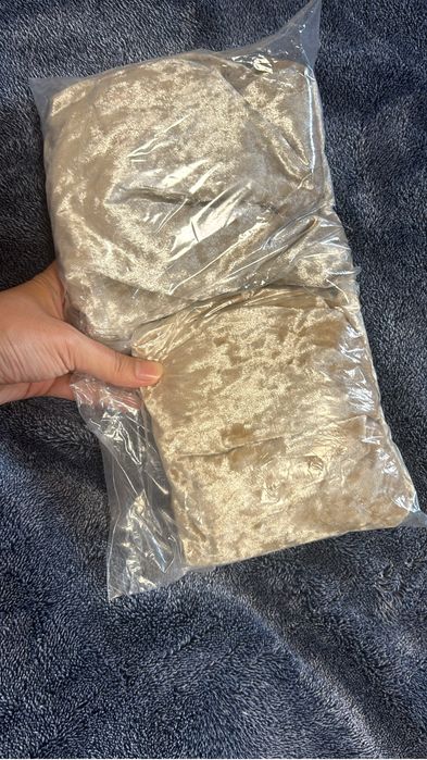 Бархатные чехлы на маленькие стулья