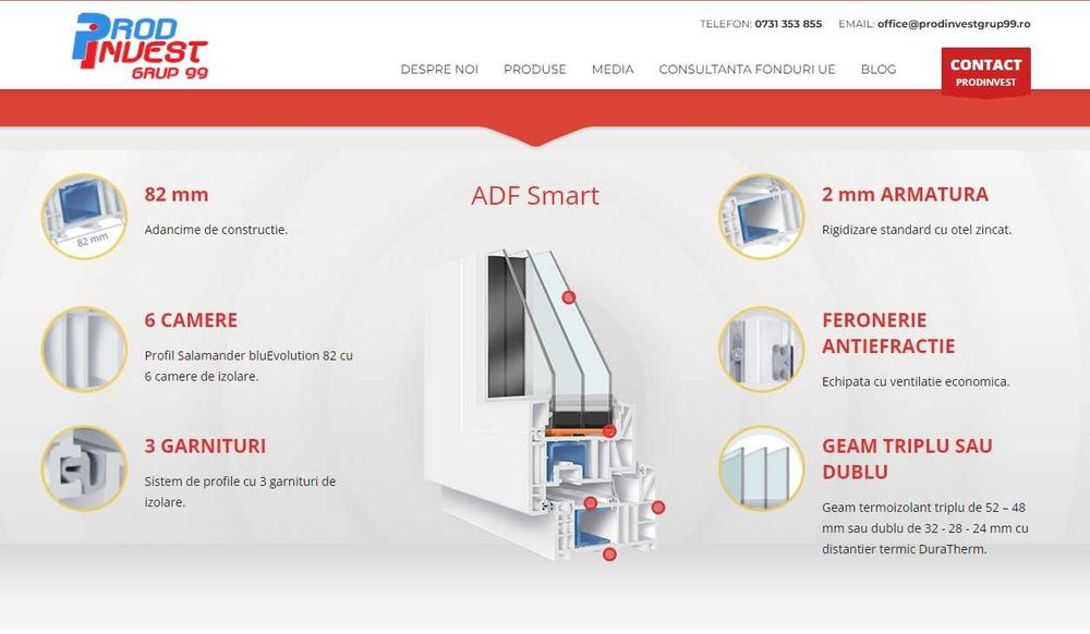 Termopane Buzau - ferestre si usi ADF Salamander