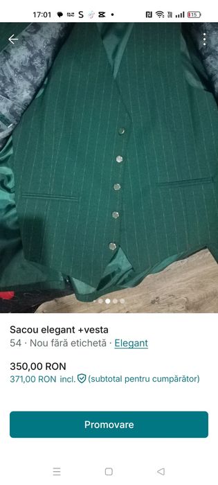 Sacou elegant plus vesta