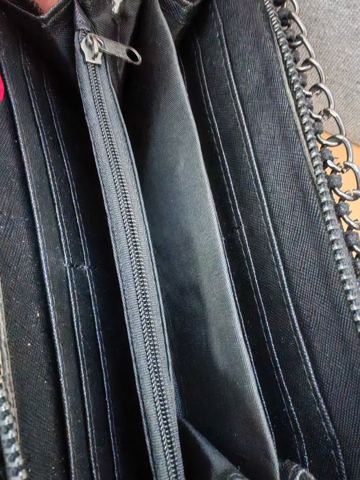 Дамска чанта и портмоне-кожа