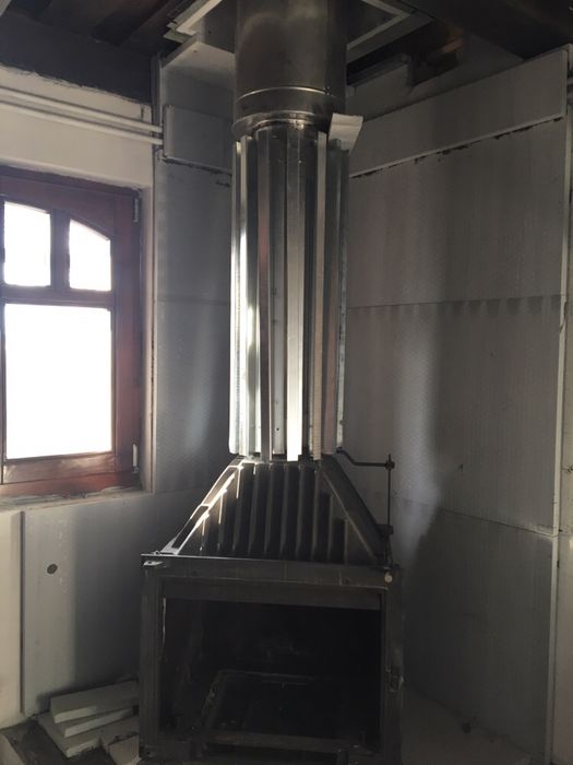 Horn,Cosuri de fum din inox dublu izolate