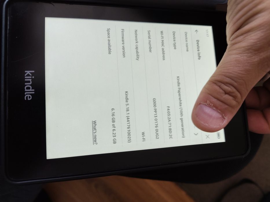 Ebook reader Kindle Paperwhite 4 (10th generation) + husa