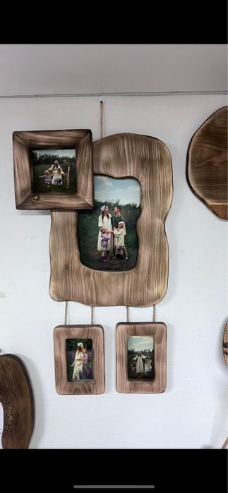 Фоторамки  ручная работа
