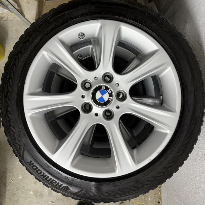 Jante bmw style 394 R17 cu anvelope Hankok RS3
