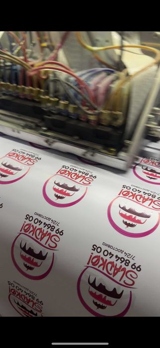 Стикер наклейки Stiker Reklama Poligrafiya