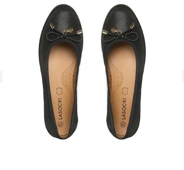 Балеринки Lasocki естествена кожа 39 номер