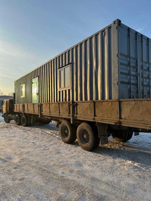 Жилой контейнер утепленный и бытовка, пустые 20,40 и 45 тонн(футов)