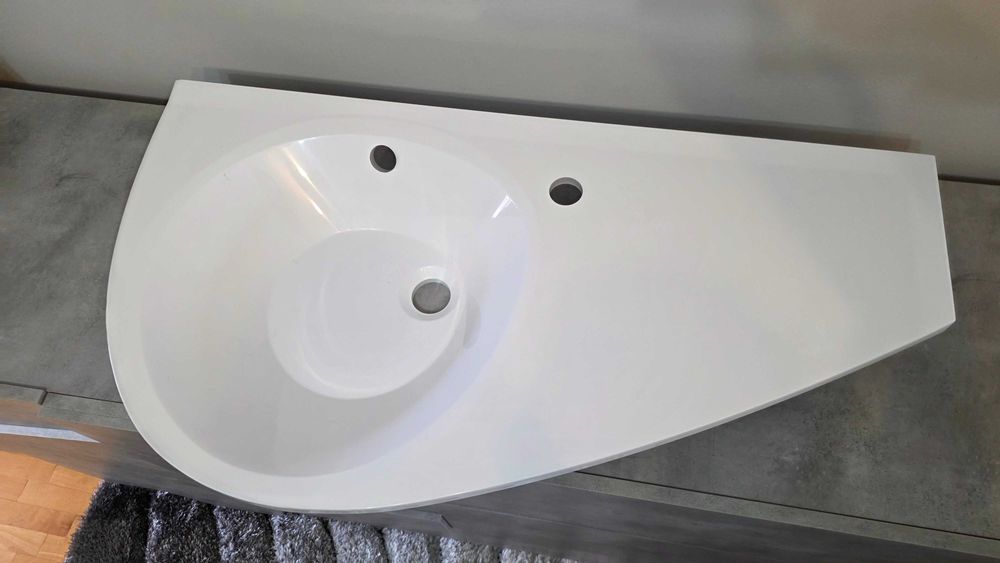 Мивка дизайнерска + дизайнерски сифон