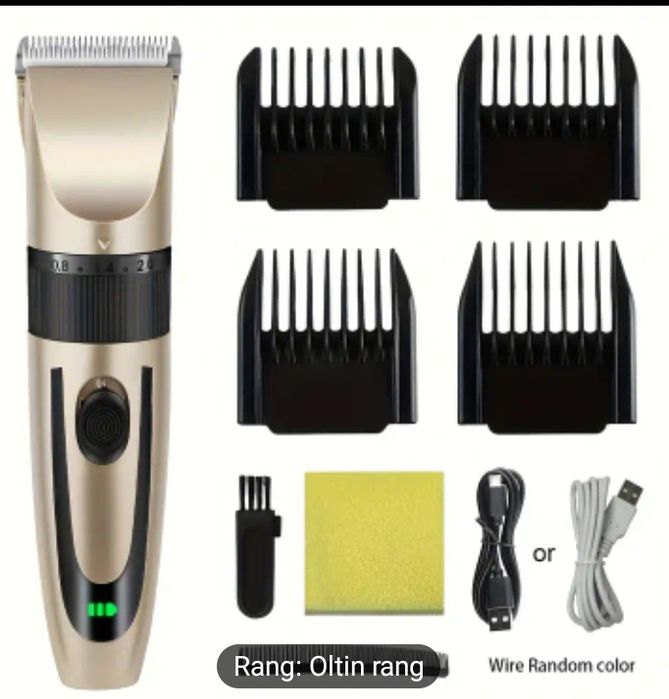 Professional elektr so'rg'ichli soch olish mashinasi USB orqali quvvat