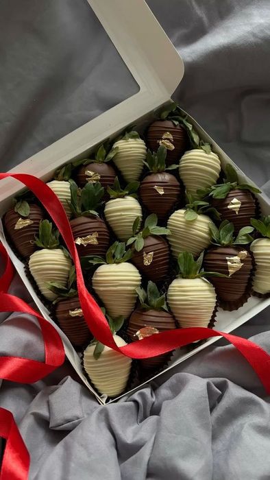 Клубника в белгйиском шоколаде