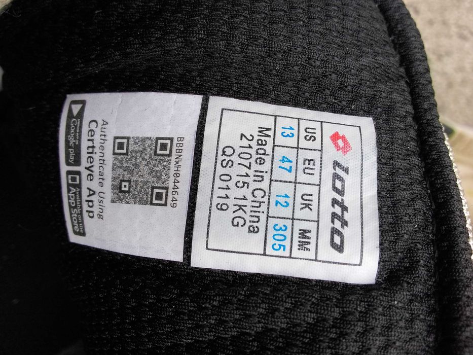 Спортни маратонки Lotto Running размер 47 (30,5 cm)