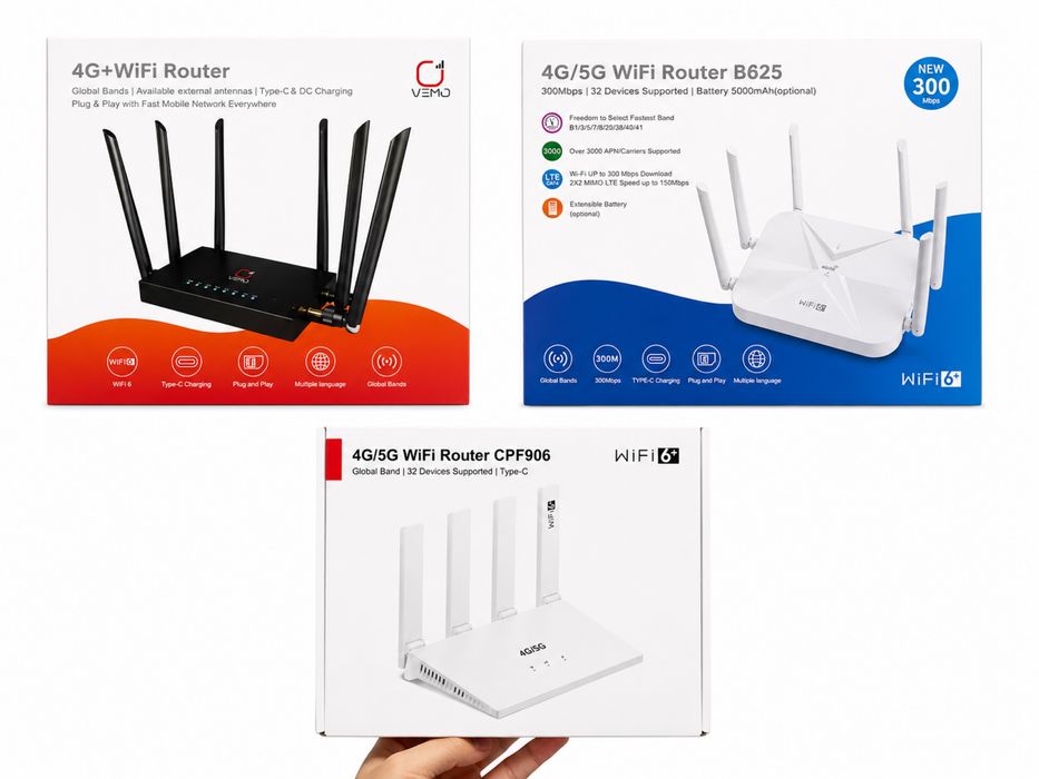 4G+ 5G LTE модем роутер карманный / Мобильный Wi-Fi/Доставка 24/7