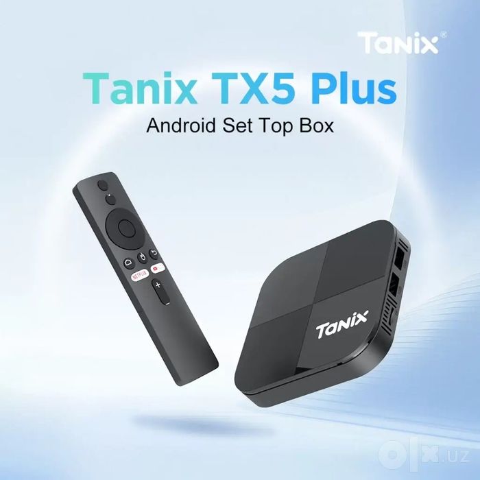 Tanix tx5 plus +1300 Канал Ultra Супер Быстрая Мощная Приставка