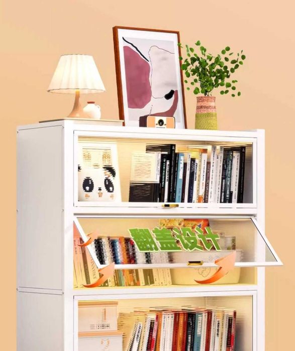 Полка для книг-журналов/Kitob-jurnallar uchun javon/с ящиками-tortmali