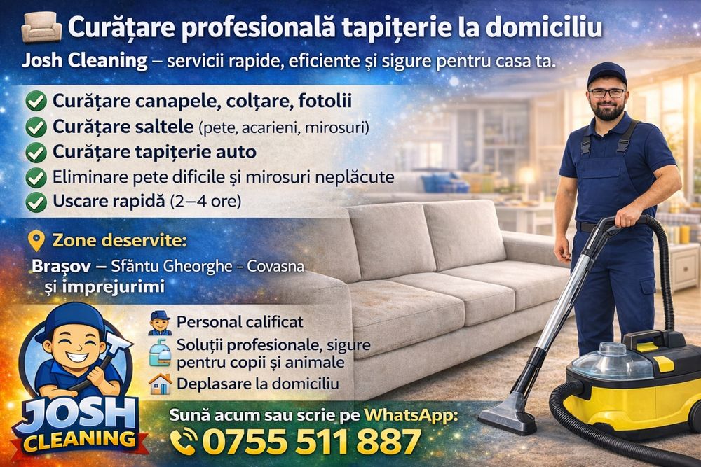 Curatare profesionala tapitarie la domiciliu