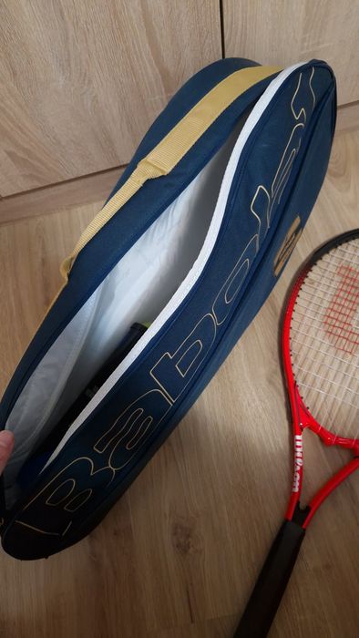 Комплект Тенис ракета PRO STAFF PRECISION XL 110 / Сак  Club Essential RHX3 и 6 тенис топки